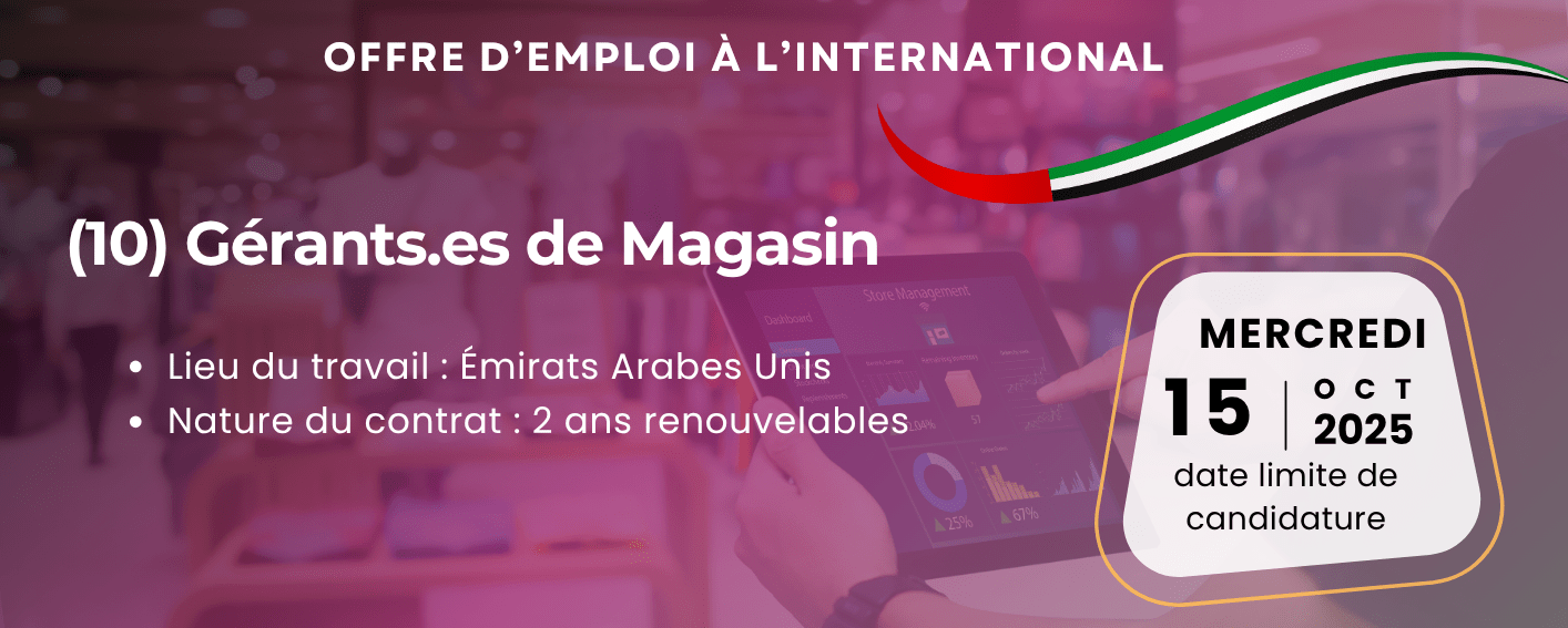 (10) Gérant.es de magasin aux Émirats arabes unis